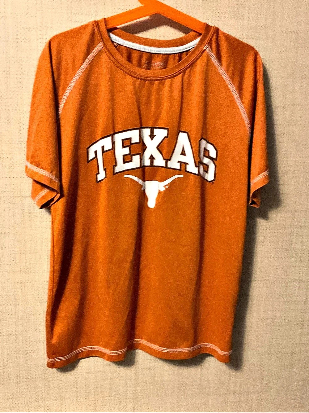 Texas Longhorn Short Sleeve Jersey in Orange